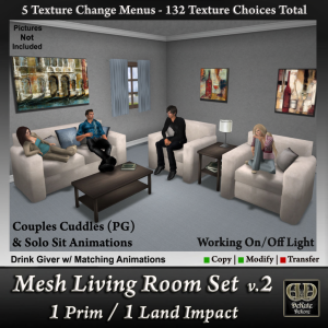 1 Prim Mesh Living Room-v2
