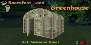 Bearsfoot Lane Greenhouse (Art Nouveau Vine)PIC