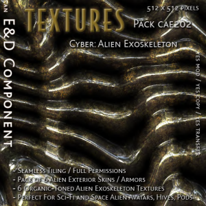 E&D ENGINEERING_ Textures - Cyber Alien Exoskeleton CAE202_t