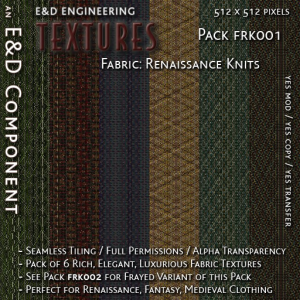 E&D ENGINEERING_ Textures - Fabric Renaissance Knits FRK001_t