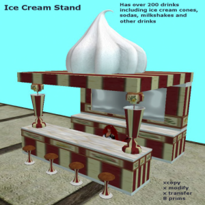 ice cream stand photo V2
