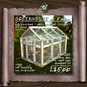 (RVi Design) Greenhouse - Fully Loaded