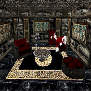 Venetian Sitting Room (gothic red)