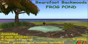 Bearsfoot Backwoods Frog Pond (boxed)PIC