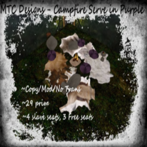 Campfire Serve in Purple AD
