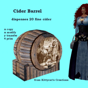 Cider barrel photo