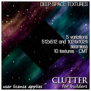 Clutter for Builders - Deep Space Textures