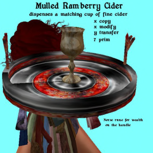 Mulled Ram-berry Cider Tray photo
