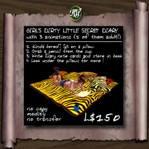 (RVi Design) Dirty Secrets Diary