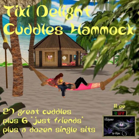 EbE Tiki Delight Cuddles Hammock AD