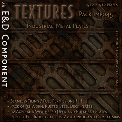 E&D ENGINEERING_ Textures - Industrial Metal Plates IMP045_t