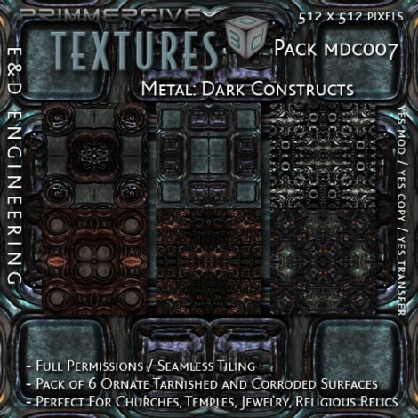 E&D ENGINEERING_ Textures - Metal Dark Constructs MDC007_t