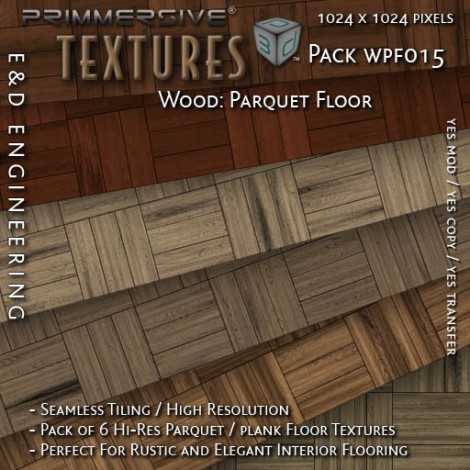 E&D ENGINEERING_ Textures - Wood Parquet Floor WPF015_t