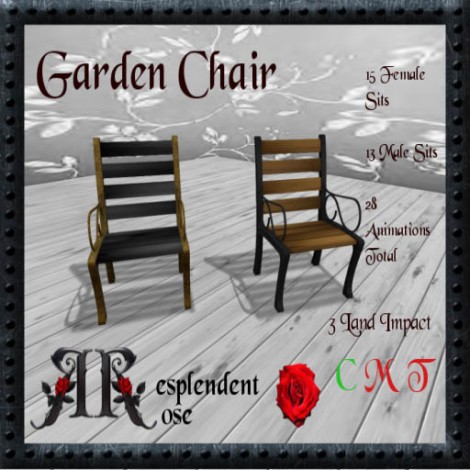 Garden Chair Sign
