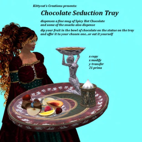 Gorean Chocolate Seduction Tray photo