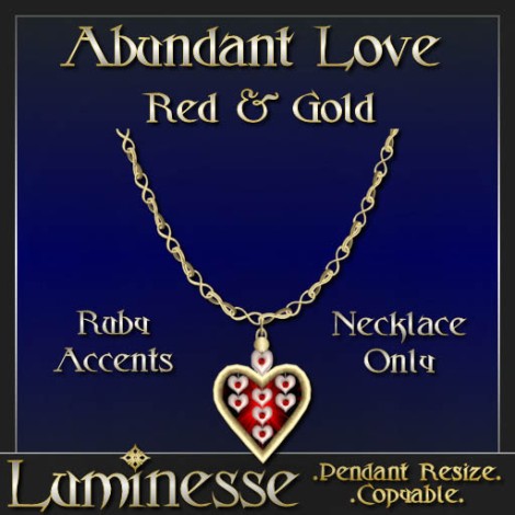 _LUM-Abundant Love - Red