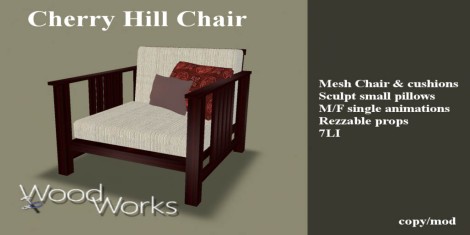[Wood Works] Cherry Hill Chair copy AD